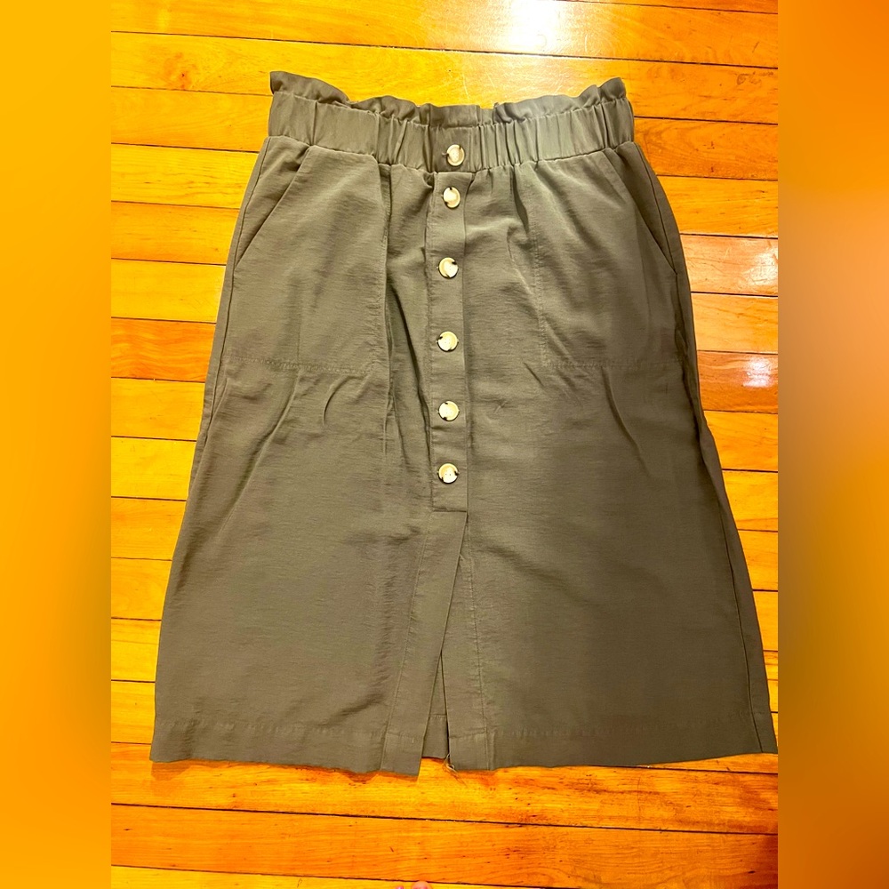 Loft outlet midi skirt